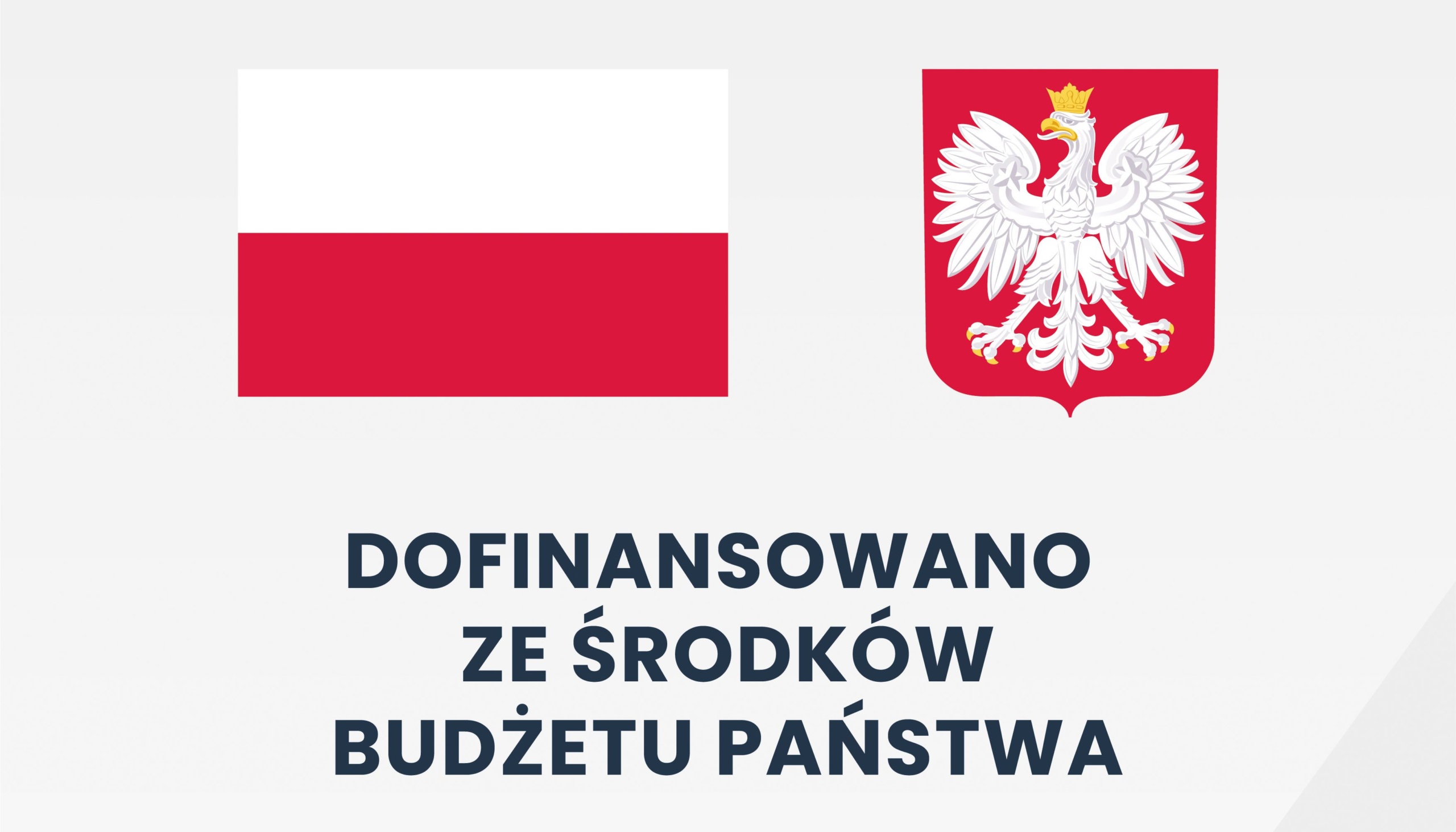 logo dofinansowane ze środków budżetu Państwa